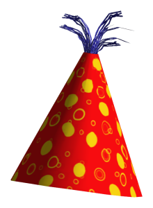 Party birthday hat PNG-86437